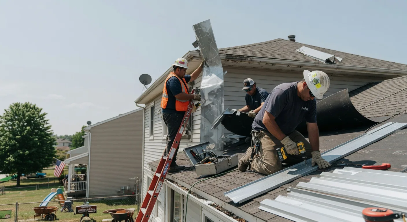 Metal Roofing Installation in Hammondsville, OH near me
